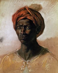 Portrait of a Turk in a Turban, c. 1826