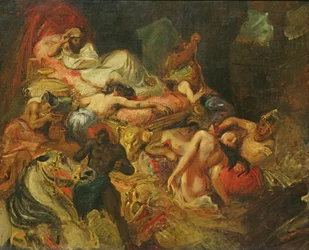 Study for The Death of Sardanapalus