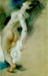 Study for the Death of Sardanapalus