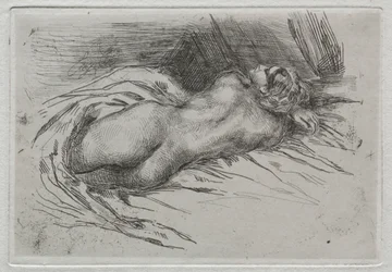 Study of a Woman Seen from the Back, 1833