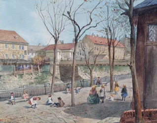 The Chain Bridge over the Vienna River
