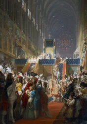 Louis XIV of France Receiving Representatives of the Social Classes in Paris