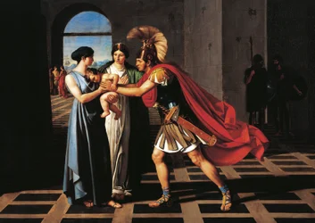 Andromache Intercepting Hector at the Scaean Gate