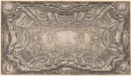 A Grand Illusionistic Ceiling