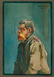 Russian Soldier Taken Prisoner in 1916, Gustrow