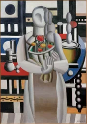 Woman with Flowers