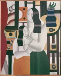 Two Standing Women