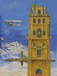 Tower with a Plane