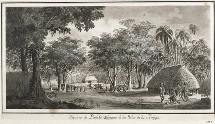 Sepulchre of Paulajo, sovereign of the Tonga Islands