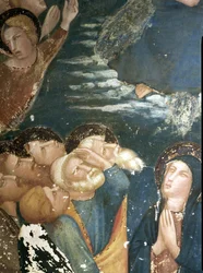 Ascension of Jesus into Heaven (detail)