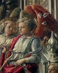 Madonna and Child with Angels and Saints, also called Our Lady of Holy Spirit or Barbadori Altarpiece