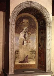 Madonna and Child with Saints (detail)