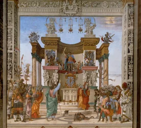 Saint Philip Bids a Monster to Leave the Temple of Mars in Hierapolis