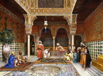 Gunsmiths at the Palace of Alhambra, Granada