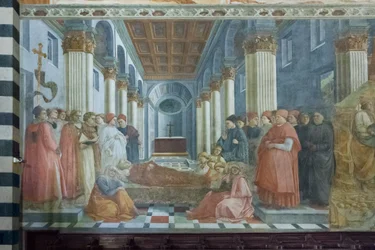 The Funeral of St. Stephen (detail)