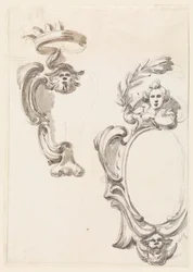 Design for Two Escutcheons