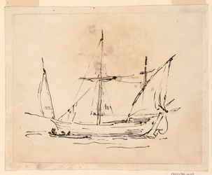 A Sailing Vessel, 1770-1800
