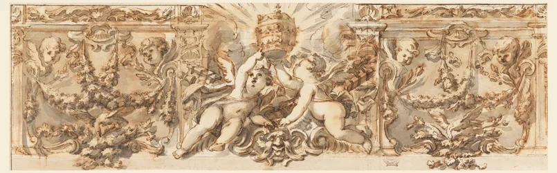 Decoration of a Frieze, ca. 1770