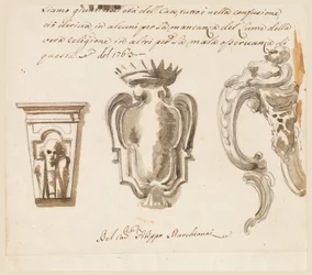 Design for a Console and Escutcheon, 1763