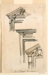 Three Window or Door Cases, ca. 1770