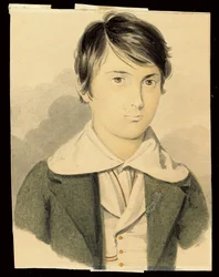 Portrait of Dante Gabriel Rossetti