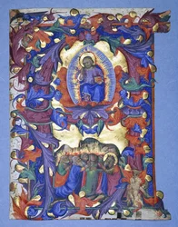 A Large Historiated 
