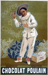 Advertising of Chocolat Poulain: 