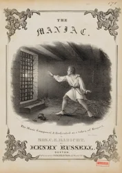 The Maniac (Sheet Music Cover)