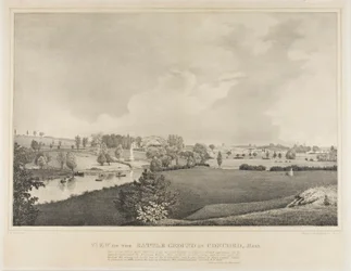View of the Battle Ground at Concord, Massachusetts