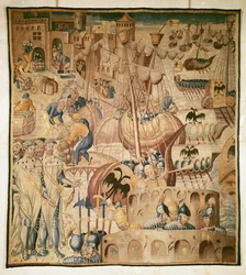Departure of a Fleet of Ships