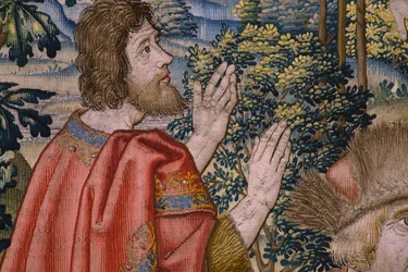 The Baptism of Christ. Series The History of Saint John the Baptist
