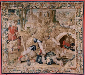 Hercules Captures Cerberus (Series The Labours of Hercules)
