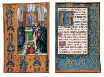 Folios from the Rothschild Book of Hours, Ghent or Bruges