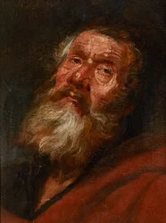 Head Sketch of an Apostle