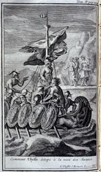 How Ulysses Escaped the Voice of the Sirens (Illustration for Book XII of the Odyssey of Homer)