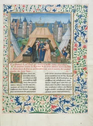 Peace Treaty from Chroniques dAngleterre