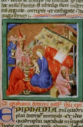 Page from the Golden Legend, Bruges, c.1400-10
