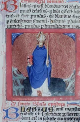 Page from the Golden Legend, Bruges, c.1400-10