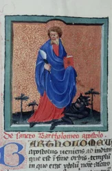 Page from the Golden Legend, Bruges, c.1400-10