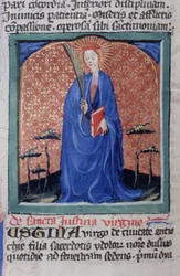 Page from the Legenda Aurea, Bruges, c.1400-10