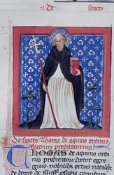 Page from the Legenda Aurea, Bruges, c.1400-10