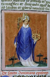 Page from the Legenda Aurea, Bruges, c.1400-10