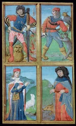Knights and Noblemen, from De Medina Fen I. II, by Avicenna (980-1037)