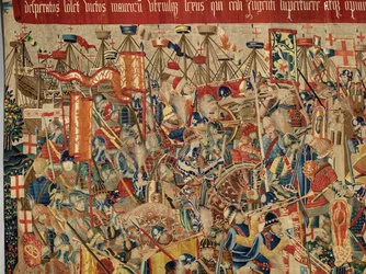 Take of Arcila. Series Conquests of King Alfonso I of Portugal