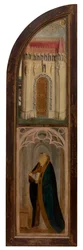 Right panel of Madonna and Petrus Wijts