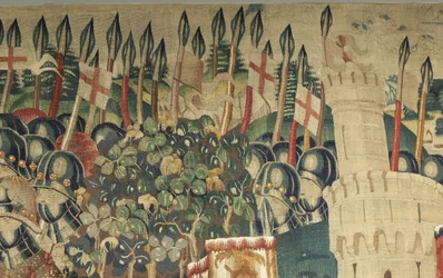 Tapestry Showing the Conquests of King Alfonso V of Portugal (Detail)