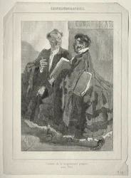 Crinolinographies (Costume of the Magistracy Proposed for 1857)