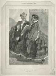 Crinolinographies. Costume of the Magistracy Proposed for 1857