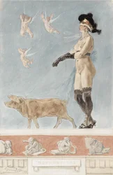 Pornokrates La Dame au cochon