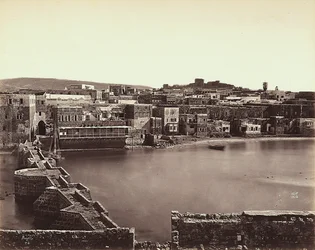Panoramic View of a City in Israel